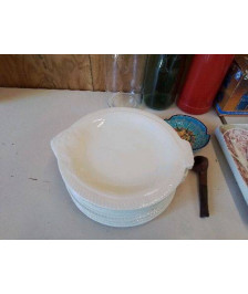 LOT DE 9 ASSIETTES POISSON 