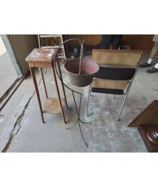 PORTE POT EN FER