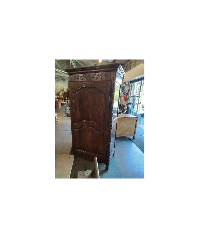 BONNETIÈRE LINGERE BOIS MOULURÉ ET SCULPTÉ STYLE RÉGENCE 