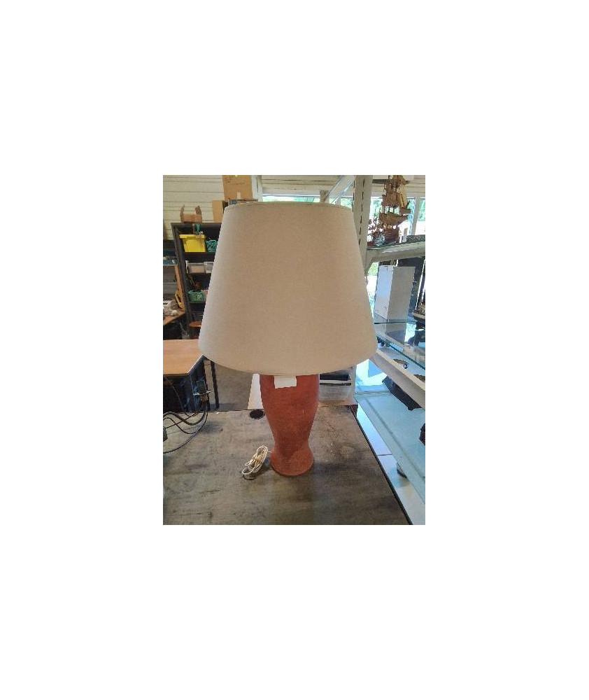 LAMPE ORANGÉ AJ ECRU 