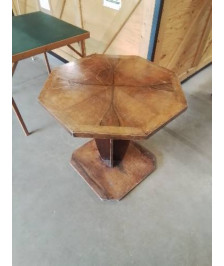 GUERIDON OCTOGONAL ART DÉCO 