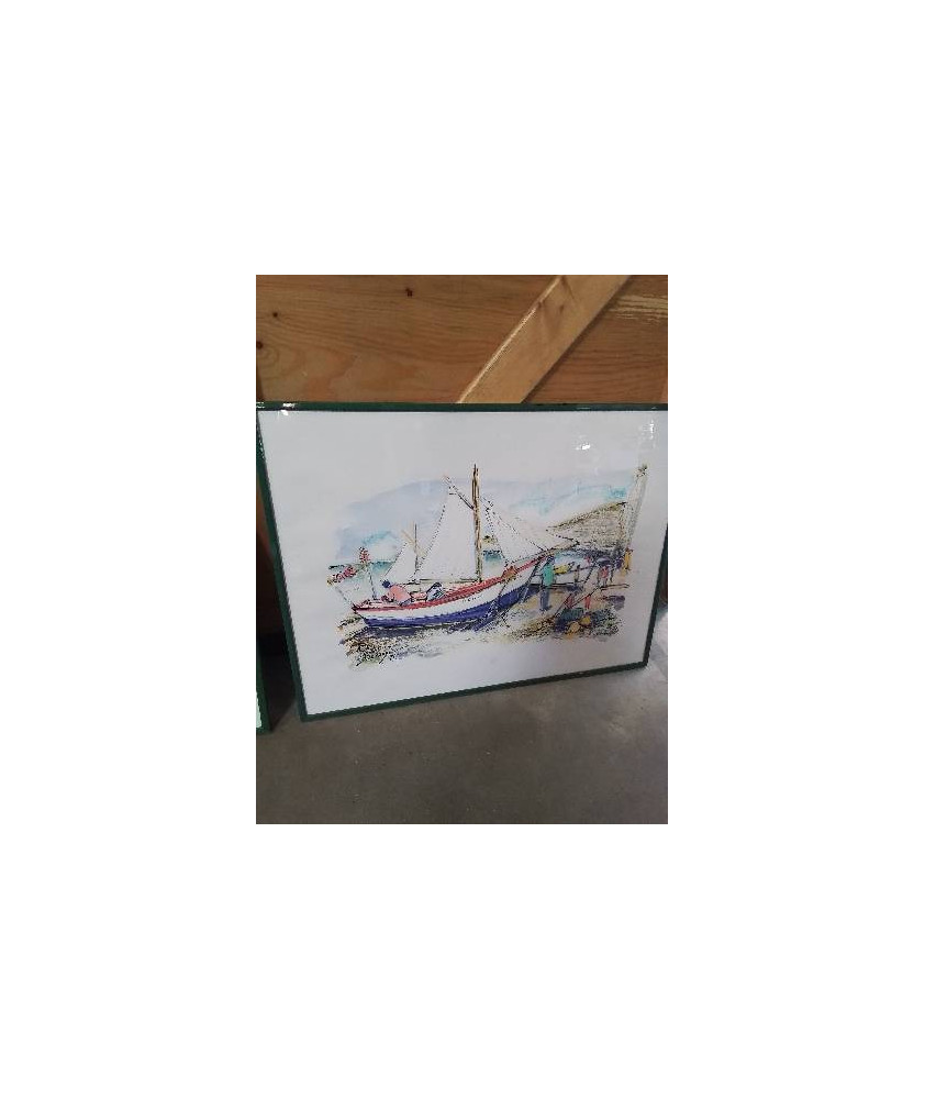 AQUARELLE FÊTE DE LA MER D’YPORT 1999 JEAN YVES FROMANGÉ (-1957-) AQUARELLE FÊTE DE LA MER D’YPORT 1999 JEAN YVES FROMANGÉ (-1957-)