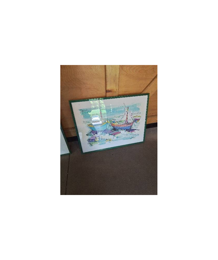 AQUARELLE FÊTE DE LA MER D’YPORT 1991 JEAN YVES FROMANGÉ (-1957-) AQUARELLE FÊTE DE LA MER D’YPORT 1991 JEAN YVES FROMANGÉ (-1957-)