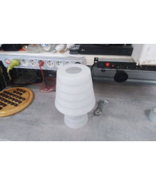 LAMPE DE CHEVET SILICONE BLANC 