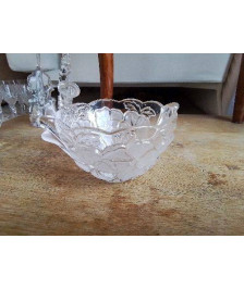 COUPE EN VERRE FLEURIE