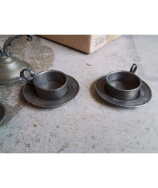 TASSES DECO EN TAIN