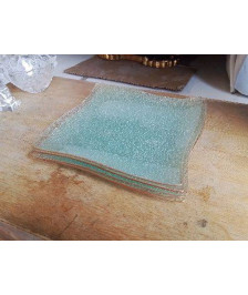 ASSIETES DECO EN VERRE