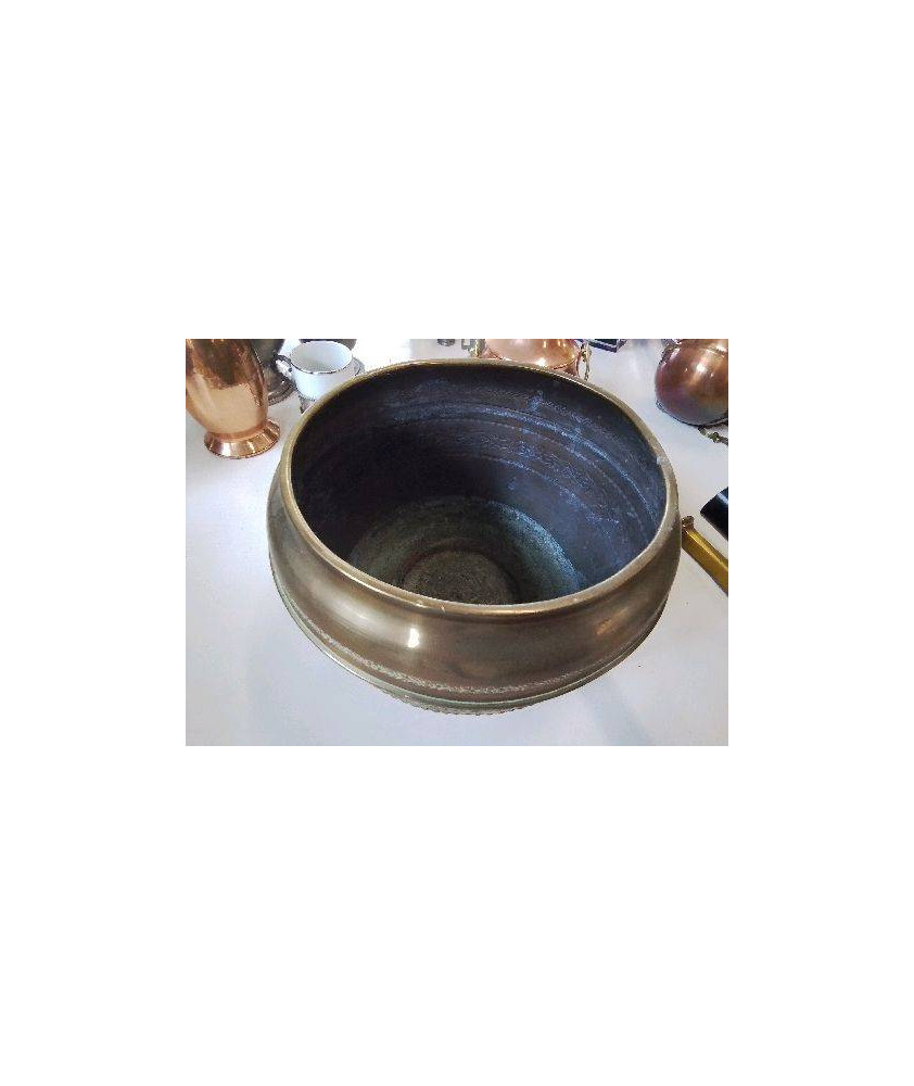CACHE POT EN LAITON 