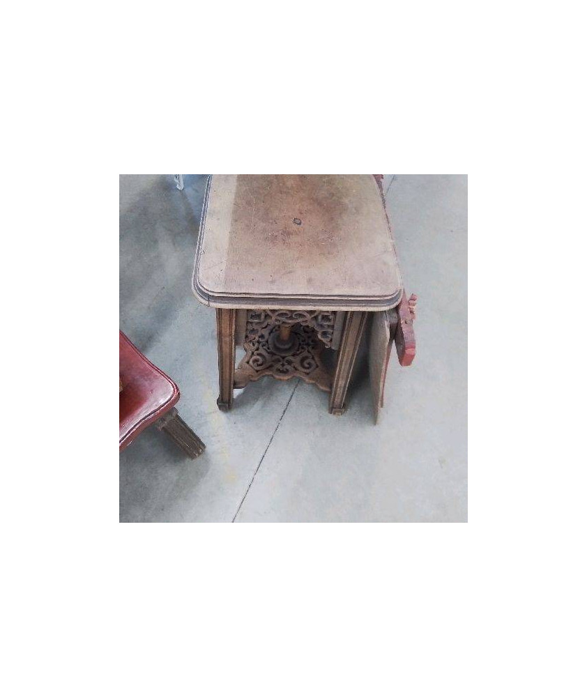 TABOURET BOIS SCULPTÉ ASIATIQUE 