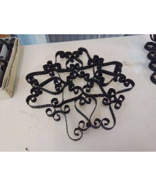 DESSOUS PLAT EN FER FORGÉ 
