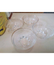 LOT DE 4 BOLINETTES DORÉS