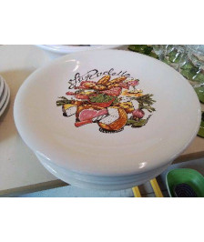 LOT DE 6 ASSIETTES RACLETTES