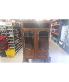 ARMOIRE VITREE 2 PORTES 