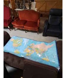 CARTE DU MONDE PLASTIFIÉE AGT 2006