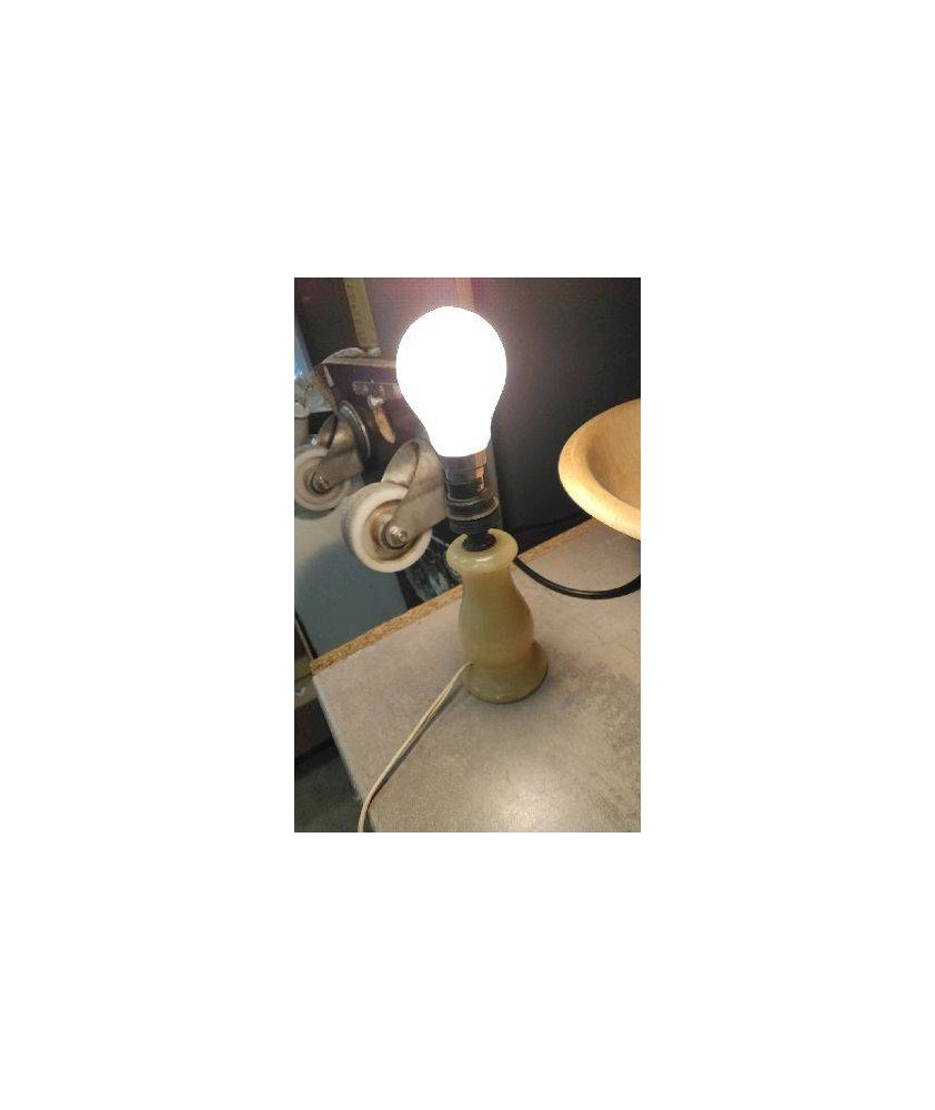 PIED DE LAMPE ALBATRE- PM