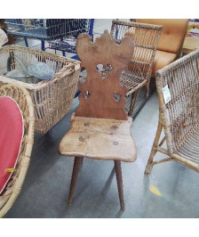 CHAISE ALSACIENNE BOIS 