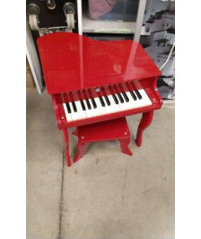 PIANO ENFANT ROUGE + TABOURET