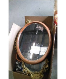 MIROIR OVALE PLASTIQUE 