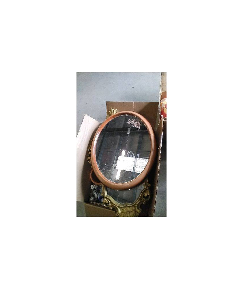 MIROIR OVALE PLASTIQUE 