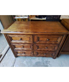 COMMODE 6 TIROIRS 