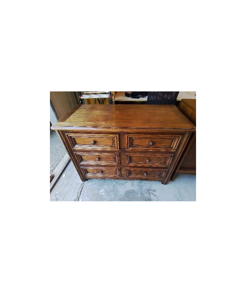 COMMODE 6 TIROIRS 