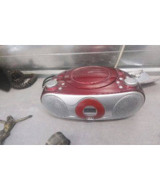 POSTE RADIO CD ROUGE