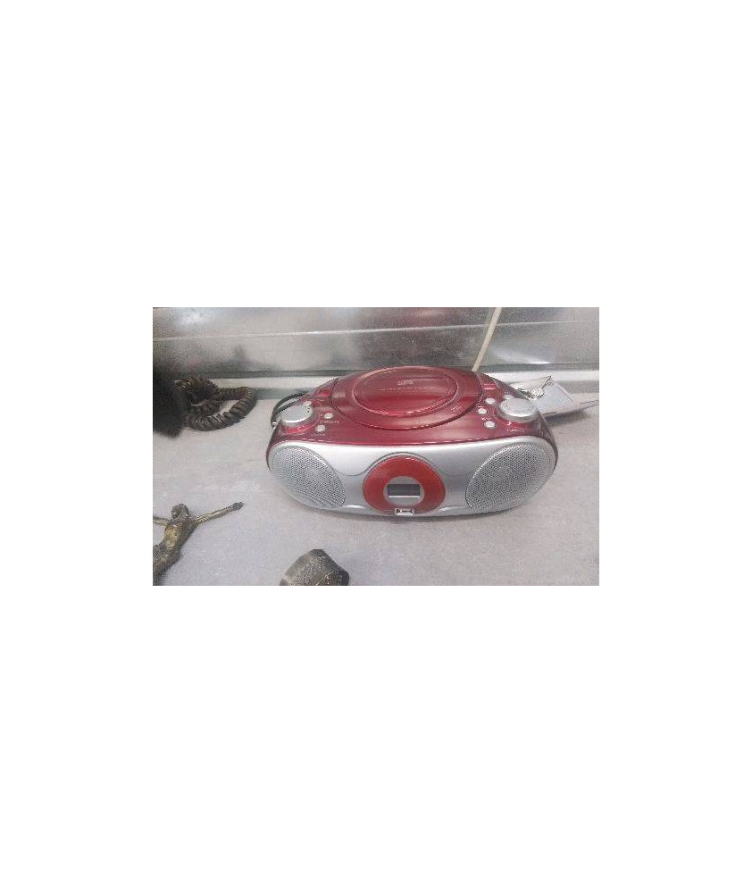 POSTE RADIO CD ROUGE