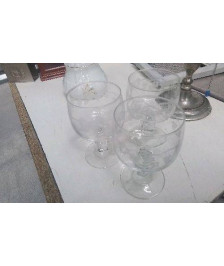 VERRE À PIED X3
