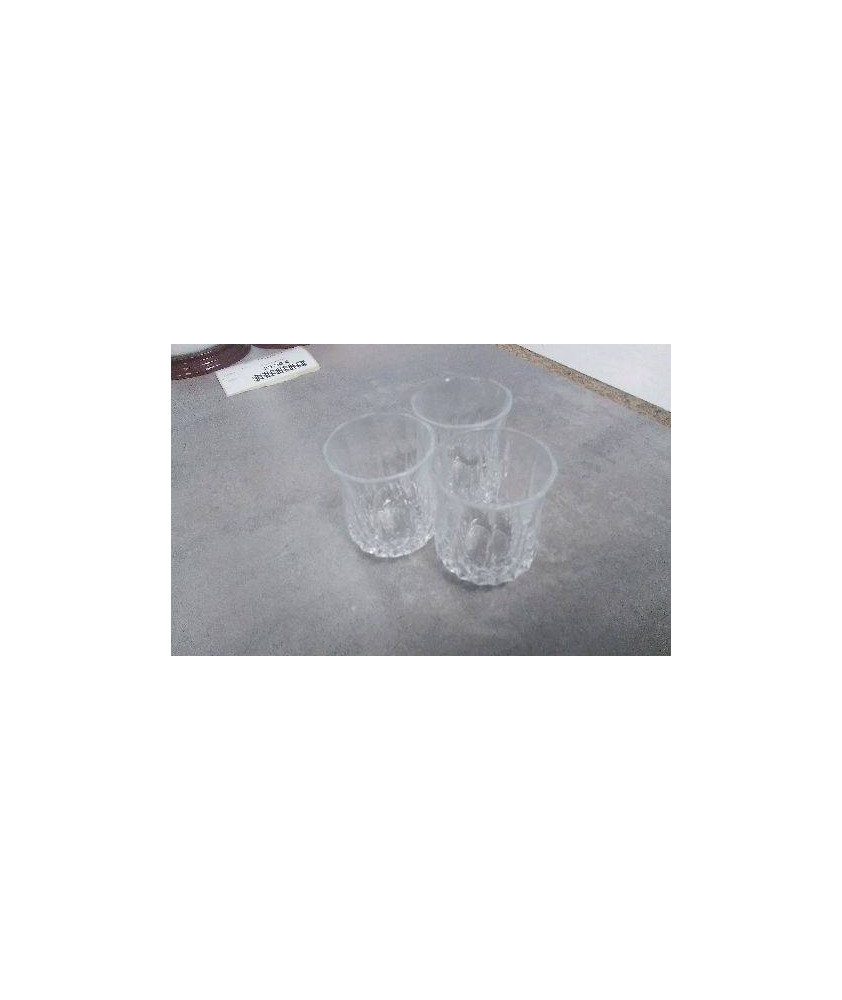 VERRE A LIQUEUR  X3