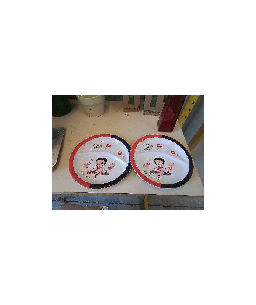 DUO ASSIETTE BETTY BOOP 