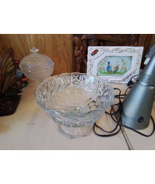 COUPE À FRUIT EN VERRE 