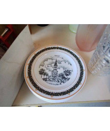 LOT DE 5 ASSIETTES VARENNES SUR ALLIER 