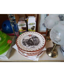 ASSIETTE ANCIEN CALENDRIER 