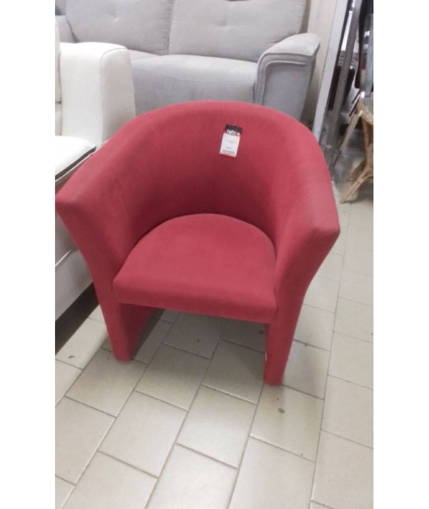 FAUTEUIL CABRIOLET ROUGE