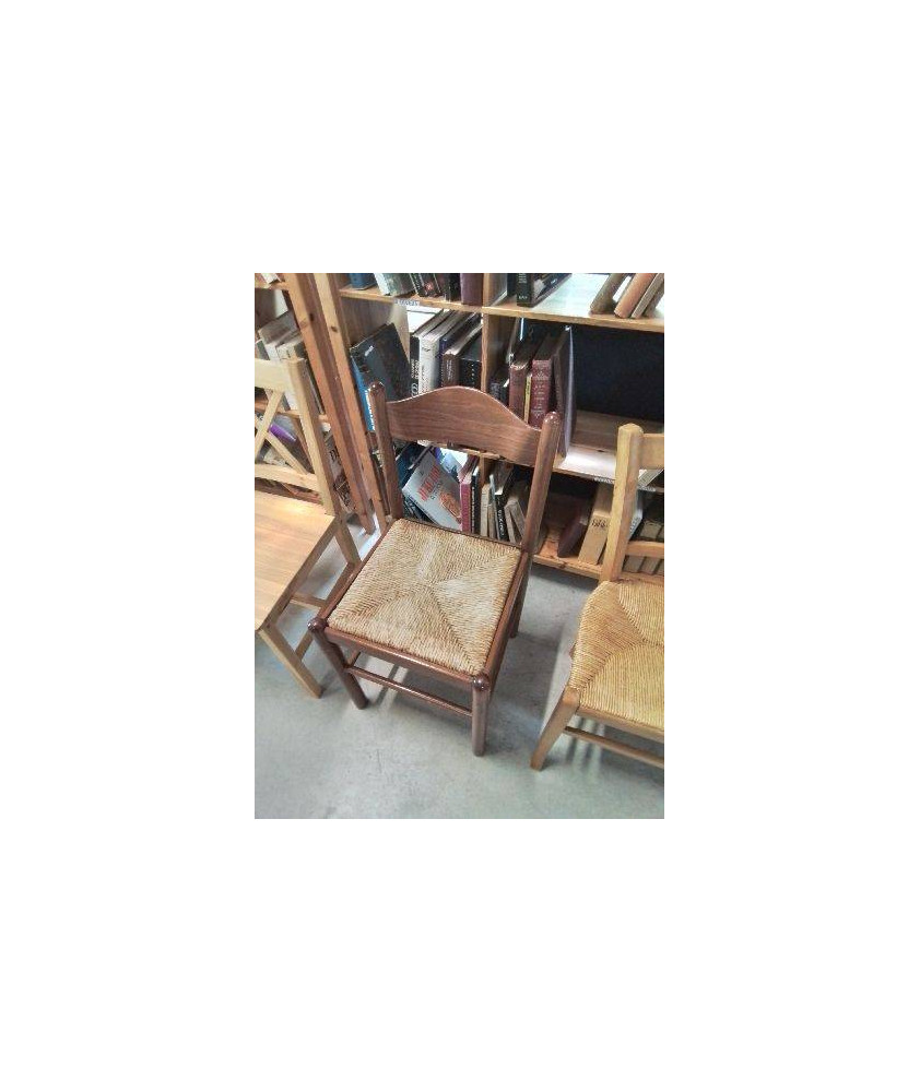 CHAISE DE CUISINE BOIS PAILLÉ