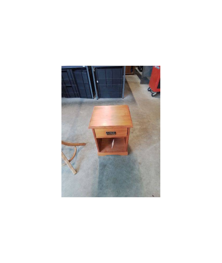 CHEVET PIN 1 TIROIR 1 NICHE 