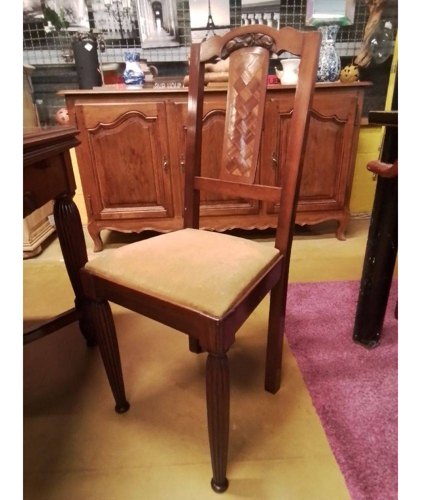 CHAISES LOT DE 6