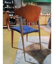 CHAISES  LOT DE 4 + 2 FAUTEUILS PACO CAPDELL ANNEES 80