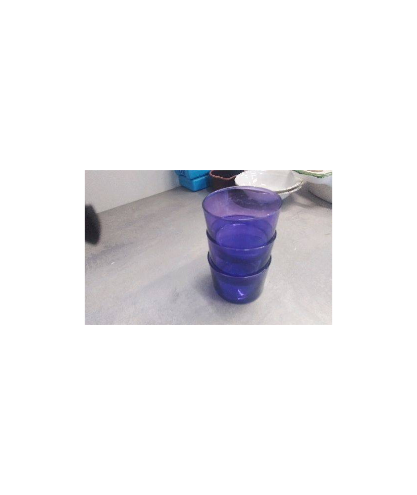 VERRINES VIOLETTES X3