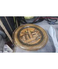 DECO ASSIETTE BOIS