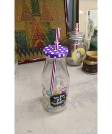 BOUTEILLE + PAILLE 