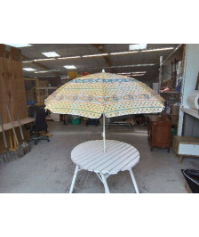 PARASOL PLIANT ET SON PIED