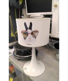 LAMPE ABAT JOUR LAPIN 