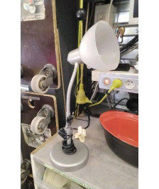 LAMPE DE BUREAU GRISE 