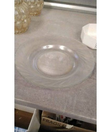 ASSIETTES VERRE X2 
