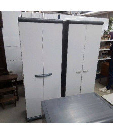 ARMOIRE 2 PORTES PLASTIQUE 