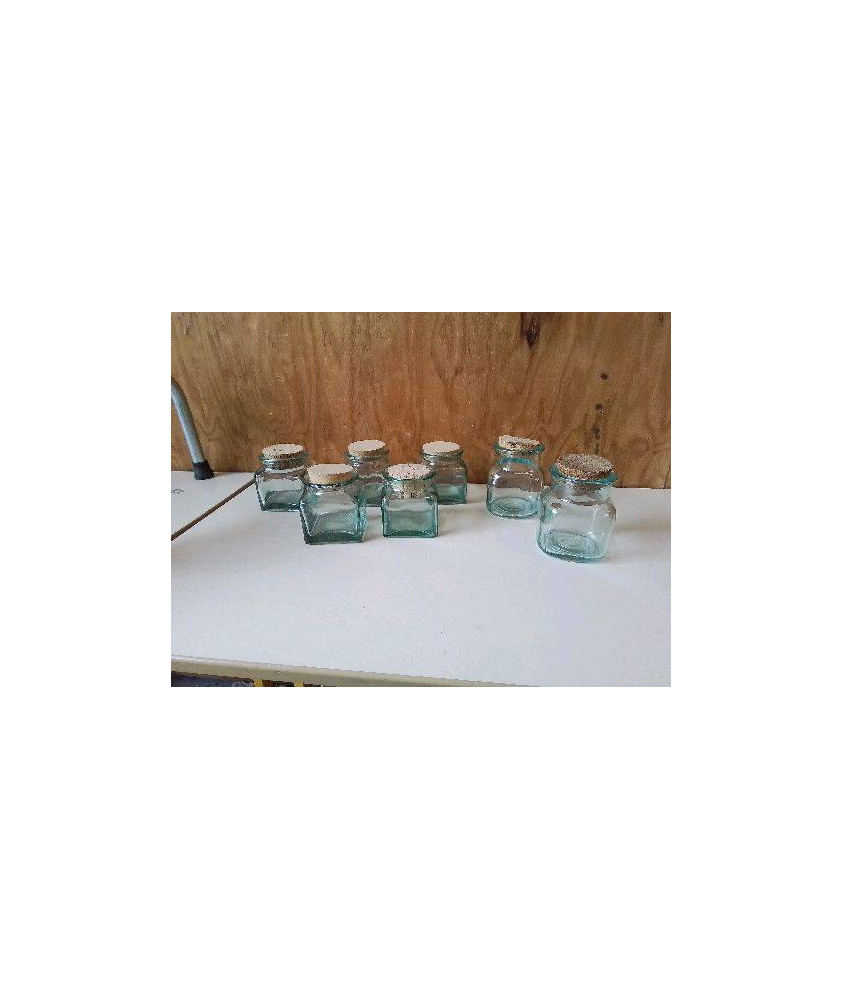 BOCAL EN VERRE BOUCHON LIEGE