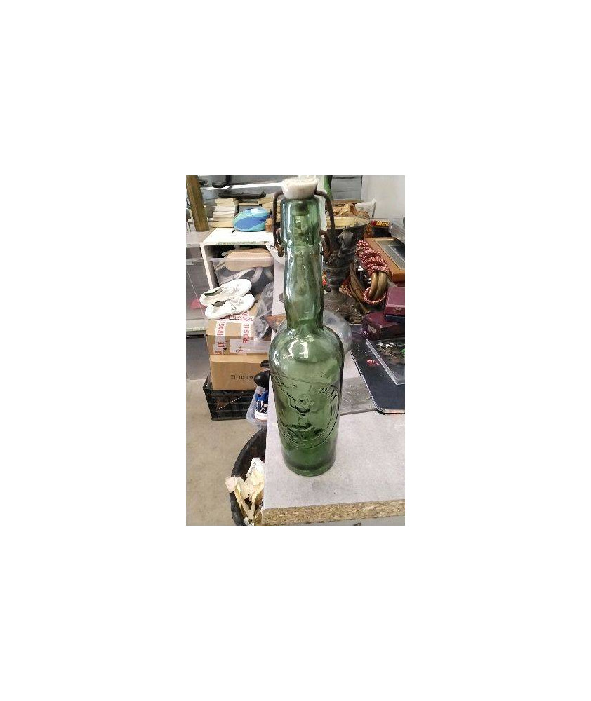 BOUTEILLE VERRE ANCIENNE 