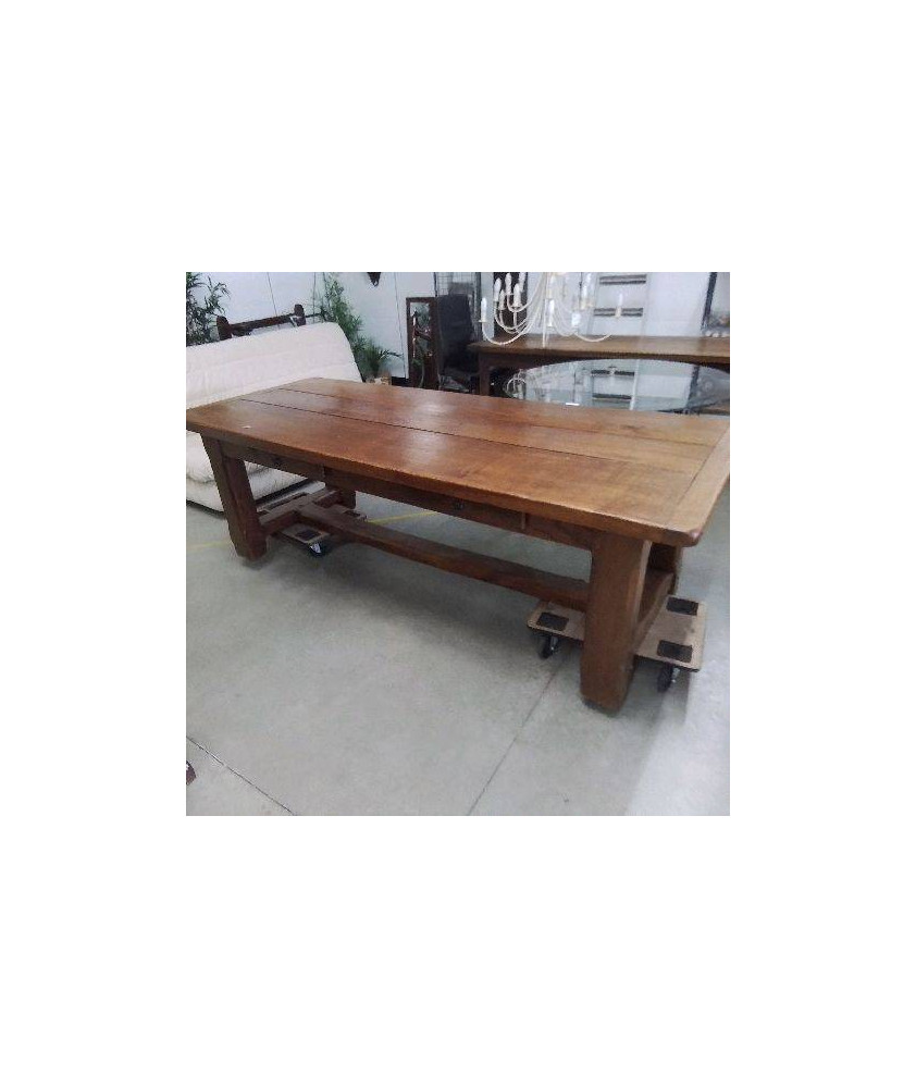 TABLE DE FERME 2 TIROIRS