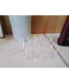 LOT DE 5 COUPES À GLACE 